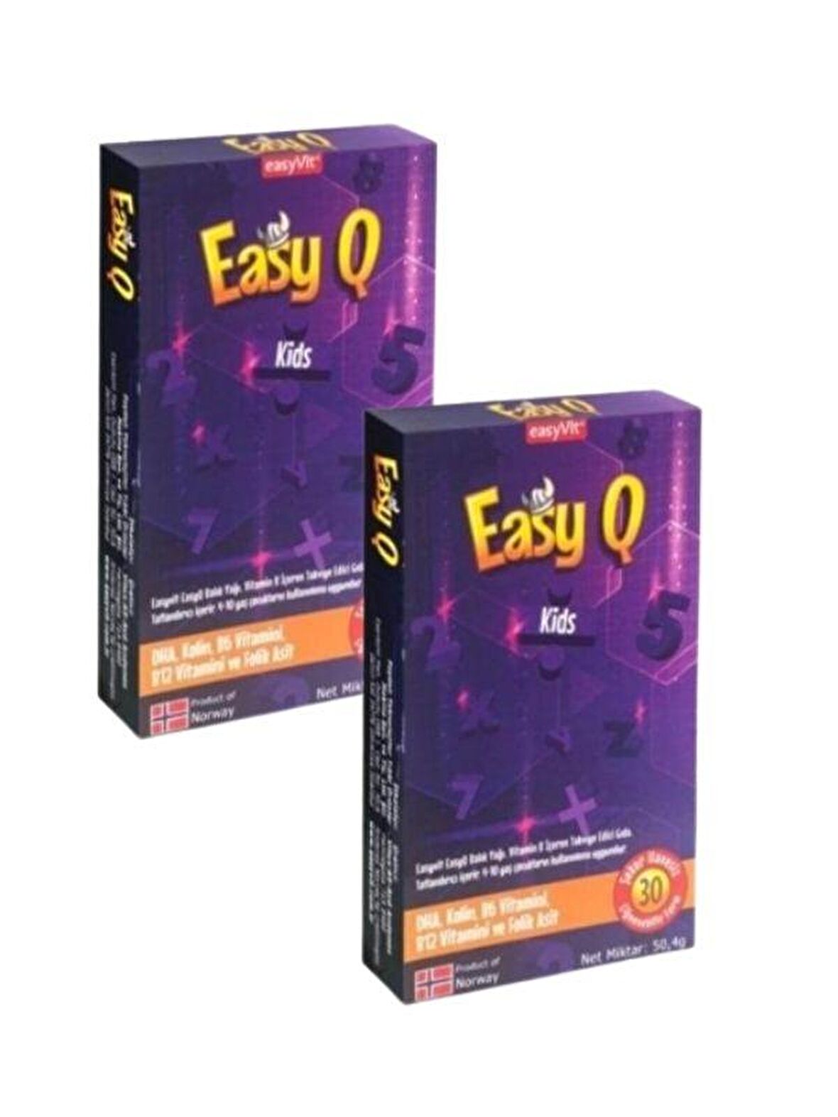 Easyvit Easy Q Kids Çiğnenebilir 30 Jel 2 Li